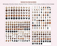 Big Elegant Family Clipart Portrait Creator Product Image 4