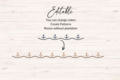 Seamless Nautical Border SVG Bundle | 10 Ocean Designs Product Image 4