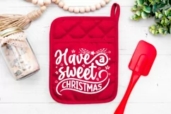 Have a sweet christmas SVG, Christmas Pot Holder SVG Product Image 3