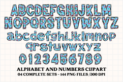 Back to School Alphabet png, letters doodle, school clipart Product Image 4