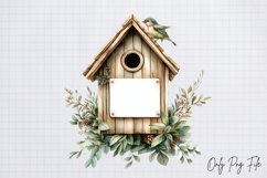 Watercolour Rustic Christmas Clipart Bundle PNG Product Image 5