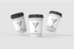 Vintage Cocktail Clipart Product Image 4