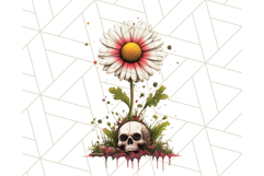Floral Punk Frogs PNG - Neon Reble Grunge Amphibians Clipart Product Image 4
