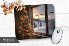 Cozy Winter Wonderland Mouse Pad PNG Design Product Image 1