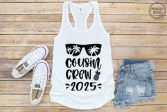 Cousin Crew 2025|Summer Vacation Crew|Cousin Trip 2025 SVG Product Image 4
