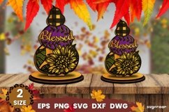 Pumpkin Decorations| Fall | Glowforge Product Image 1