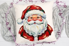 Santa Claus sublimation Png, Vintage Christmas Santa Png. Product Image 4