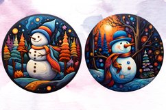 Santa Claus Felted Wool Ornament Bundle, Santa Claus Product Image 5