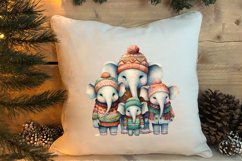 Christmas Family Animals Clipart, Christmas Clipart Product Image 4