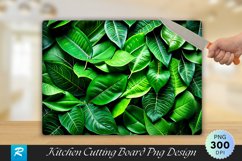 Leaves Cutting Board Sublimation Design Product Image 1