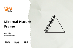 Minimal Nature Frame Product Image 1
