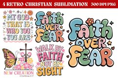 Retro Christian Sublimation PNG Product Image 1