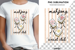 Mahjong png design for T-shirts Product Image 4