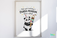 Funny Birthday Animals PNG Product Image 2