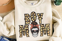 Camo Boy Mom Sublimation, Retro Mama Png Product Image 4