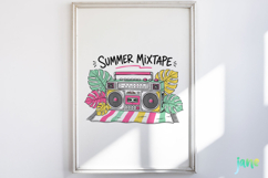 Retro Summer Beach Png Product Image 2