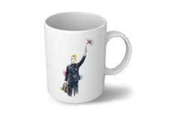 Retro Korean Student Taegeukgi Manse Cheers PNG Product Image 6