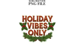 Merry Christmas png design for T-shirts Product Image 1