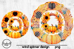 Fall wreath, Autumn wind spinner Product Image 1