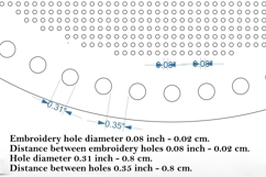 Embroidery basket base 14 inch round laser cut digital file Product Image 4
