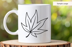 Hand Drawn Fall Leaf SVG Product Image 4
