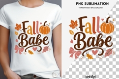 Autumn phrase png design for T-shirts Product Image 4