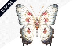 Bejeweled Butterfly Sublimation - Butterfly Sublimation Product Image 1