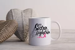 Cancer ribbon svg, Angel svg, Peace love cure svg Product Image 3