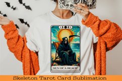 Skeleton Tarot cards Sublimation BUNDLE, PNG. Product Image 4