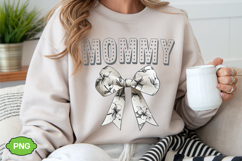Floral Mommy Coquette Bow PNG | Mother&#039;s Day PNG Product Image 4