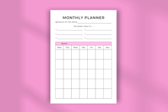 Coquette Monthly Planner Template Product Image 4