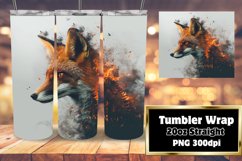 Unique Double Exposure Tumbler Product Image 1