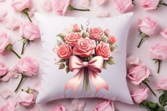 Sweet Valentine Clipart, Watercolor Valentines Day Product Image 4