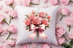 Sweet Valentine Clipart, Watercolor Valentines Day Product Image 4
