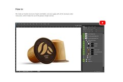 Coffee Capsule Pods Mockup Product Image 4