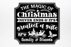 Farmhouse Christmas Sign SVG Product Image 4