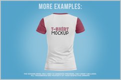Women&#039;s T-Shirt Mockup Product Image 4