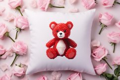 Crochet Valentines Day Clipart, Valentines Day Couplet Product Image 4