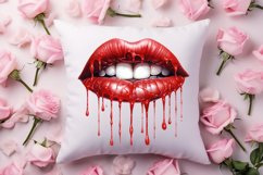 Gothic Valentines Day Clipart, Valentine Skeleton Product Image 4