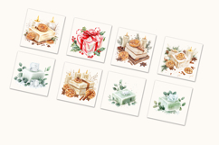 Cozy Winter Soap Illustrations PNG Collection Product Image 4