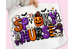 Spooky Nurse PNG, Halloween Sublimation, Trending Halloween Product Image 2