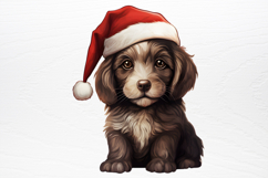 Christmas Dog Sublimation Clipart PNG Product Image 4