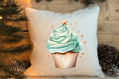 Christmas Cupcake Clipart, Christmas Clipart Product Image 4