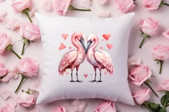 Breeds of Valentine Kissing Birds, Valentine's Day Clipart Product Image 4