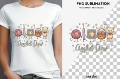 Crochet besties png design for T-shirts Product Image 4