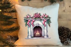 Pink Tis The Season Christmas Sublimation, Christmas Clipart Product Image 4
