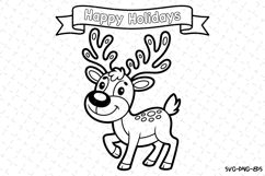 Happy Holiday Svg | Christmas Svg | Svg Cut Files Product Image 1