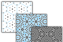 Geometric Seamless digital papers, Seamless pattern Product Image 3