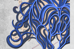 Multilayer Horse Laser Cut 3D File Mandala SVG Decorative DX Product Image 4