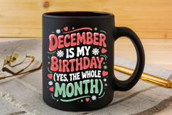 December birthday Christmas Winter Product Image 4